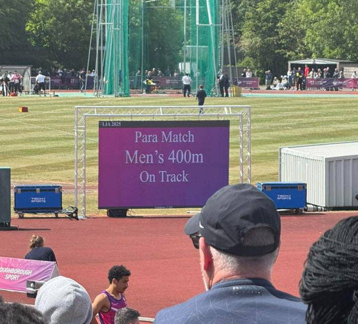 Large display screens at LIA competition